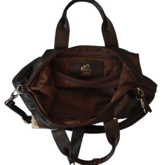 Bruno Rossi Deerskin Satchel/Shoulder Bag - Picture 6 of 6